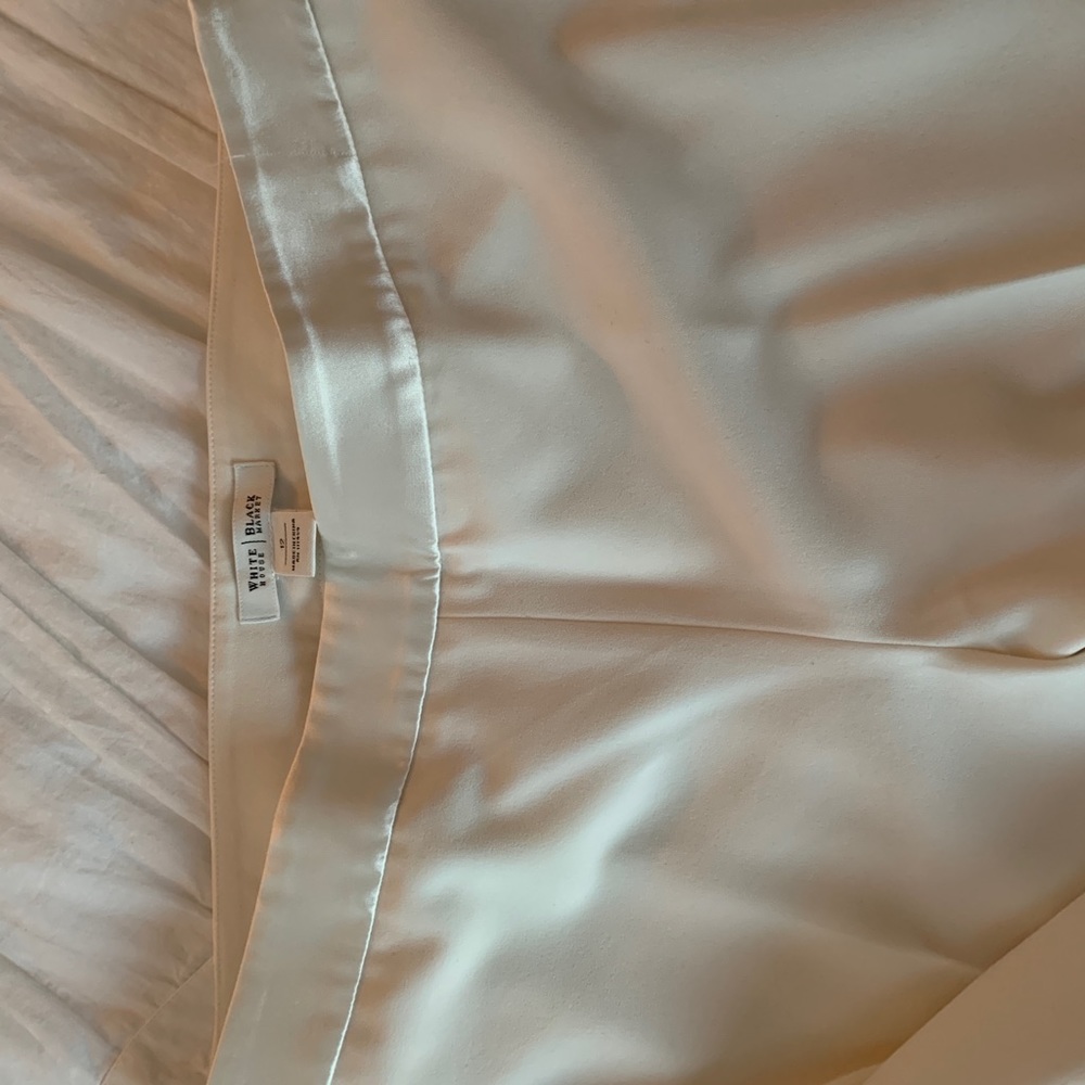 White House Black Market Tuxedo Pants - ankle slit